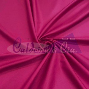 Tecido Tricoline Silky Lisa cor - 2835(Magenta)